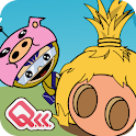 The Three Little Pigs -Kung Fu logo