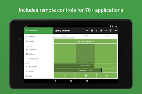  Unified Remote Full – Vignette de la capture d'écran  