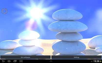 White Stone Live Wallpaper poster 3