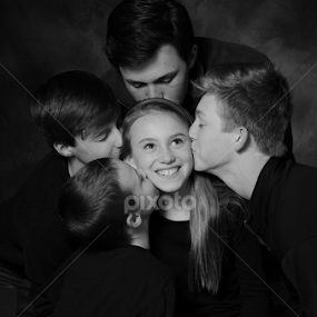 Siblings by Chris Smith - People Family