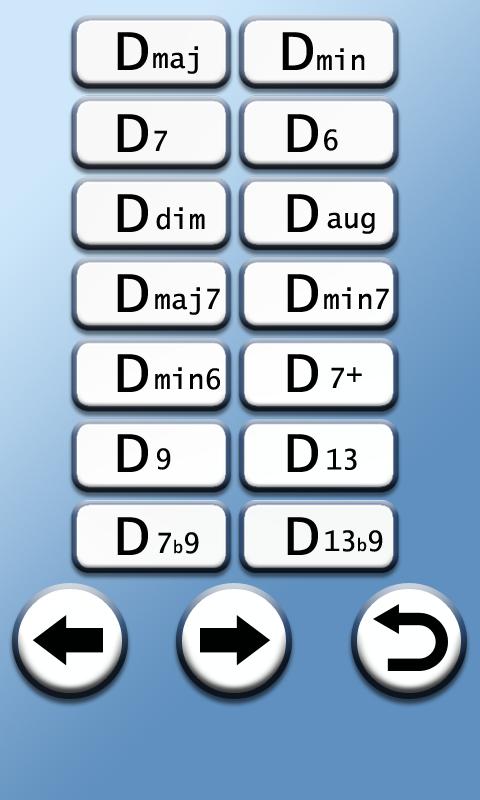Learn Advanced Chords -AdFree Screen 2