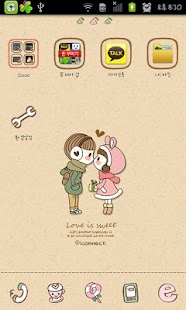How to install Dasom love love Theme patch 1.2 apk for android