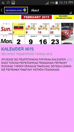 KALENDER 2015