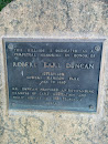 Robert Duncan Memorial 