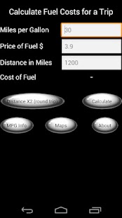 Fuel Calc Screenshots 2
