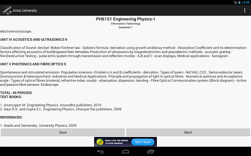 【免費教育App】Anna University Syllabus R13-APP點子