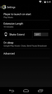 Sleep Timer (Turn music off)