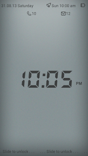 Go Locker Monochrome LCD Theme(圖2)-速報App