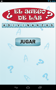 El juego de las adivinanzas