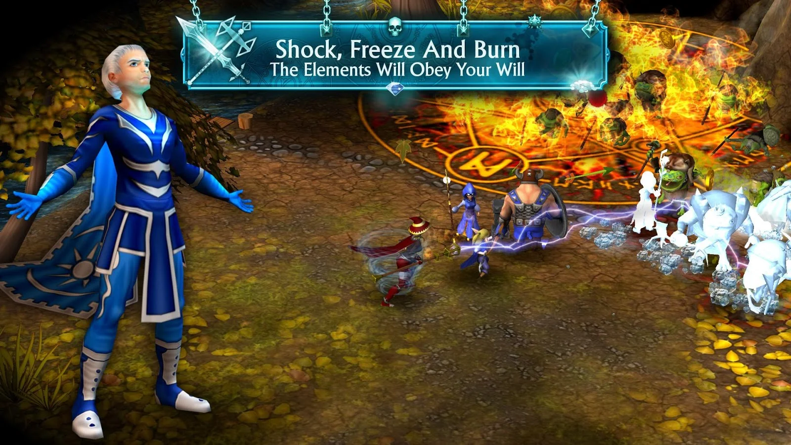   Mage And Minions: captura de tela 