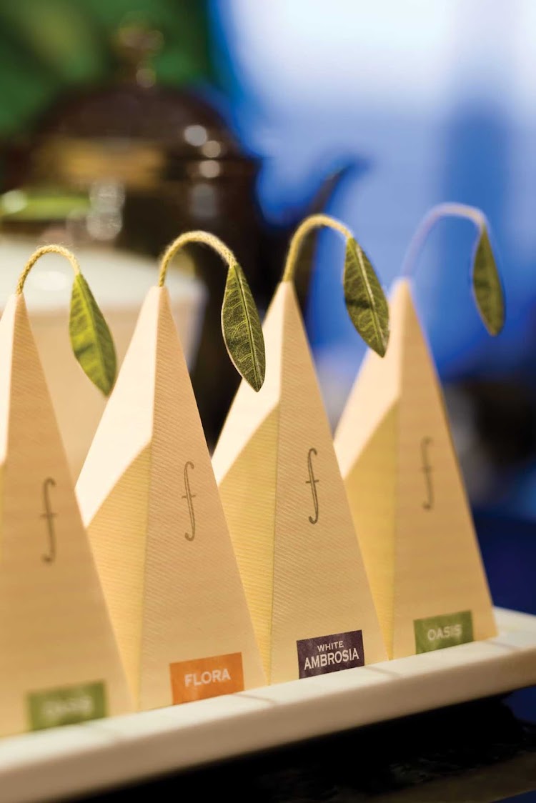 You'll enjoy the range of boutique loose leaf teas during your travels aboard Seven Seas Voyager.