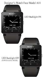 A11 WatchFace for SmartWatch2 Screen 3