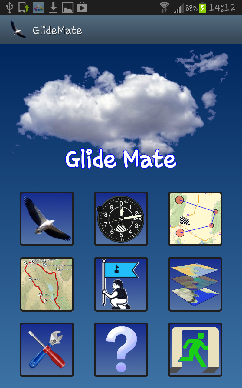 Android application GlideMate screenshort