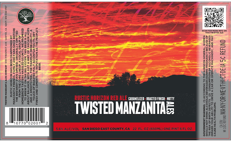 Logo of Manzanita Rustic Horizon Red