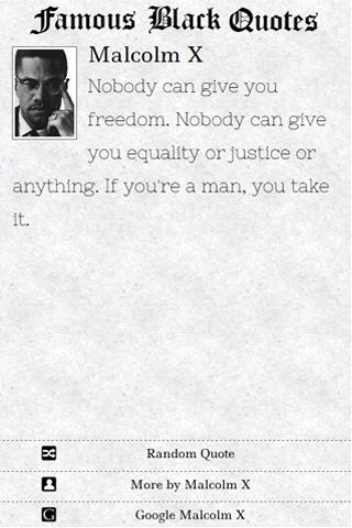 Famous Black Quotes Screen 2