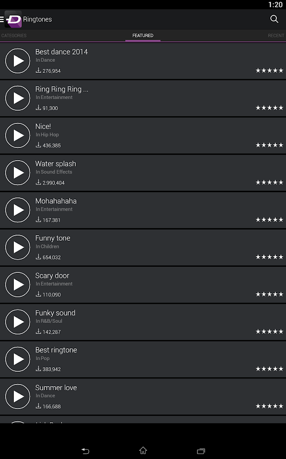 ZEDGE™ Ringtones & Wallpapers - screenshot