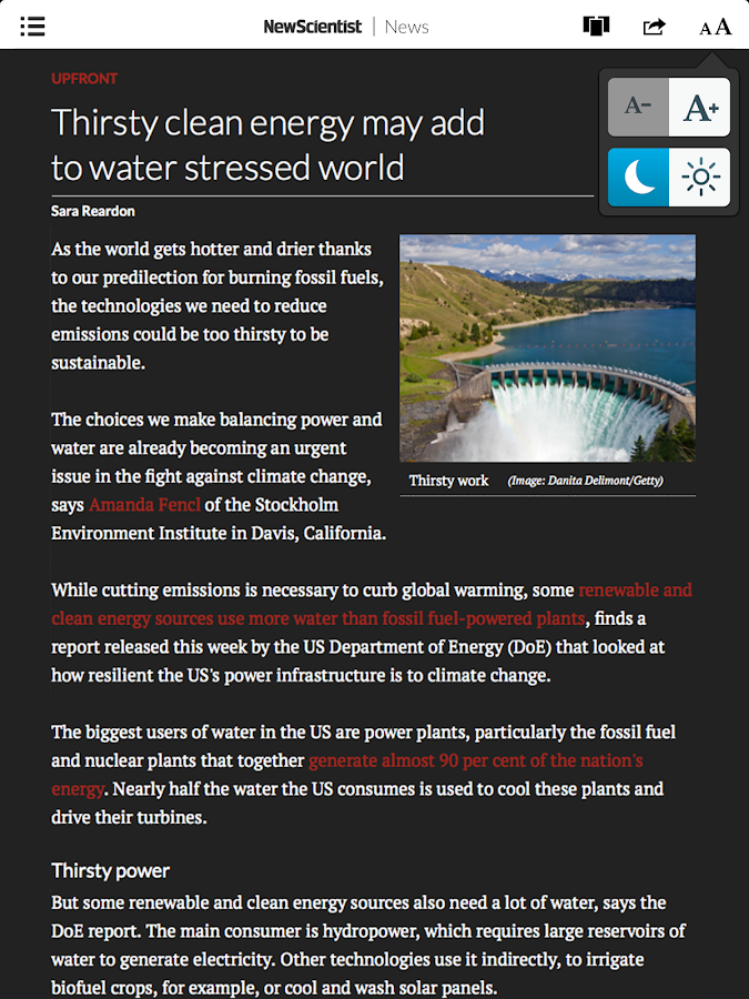 New Scientist - screenshot