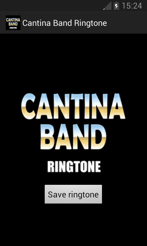 Cantina Band Ringtone Screen 1