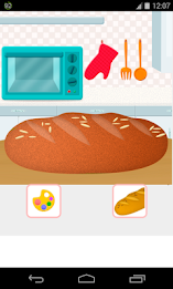 cooking bread games poster 2