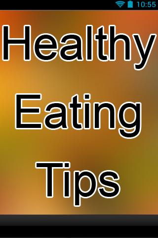 Healthy Eating Tips