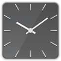 Square glass clock -Me Clock icon