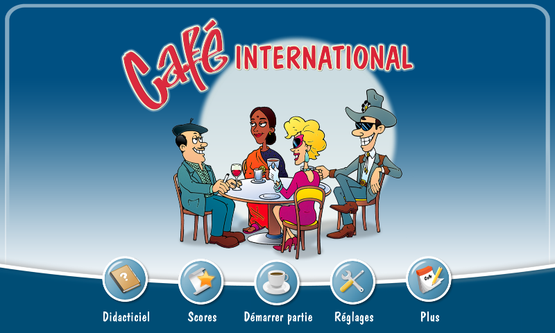 Android application Café International screenshort