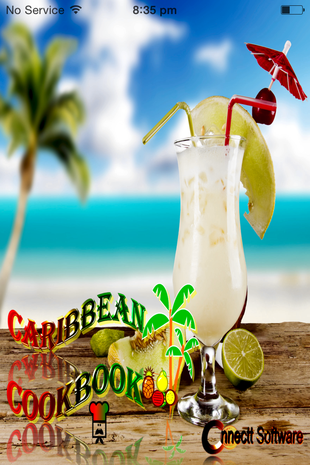 Caribbean Cookbook Screen 2