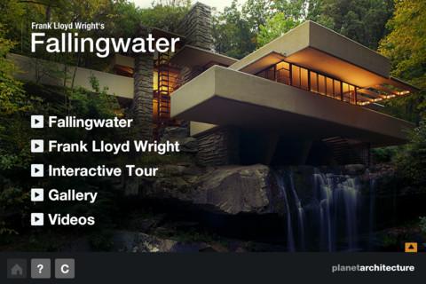 Android application F. L. Wright – Fallingwater screenshort
