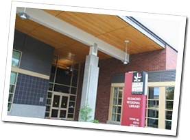 Redmond Library entrance