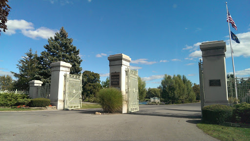 Michigan Memorial Park Gates