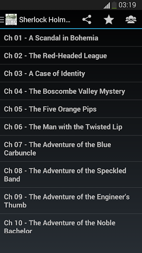 【免費書籍App】Adventures of Sherlock Holmes-APP點子