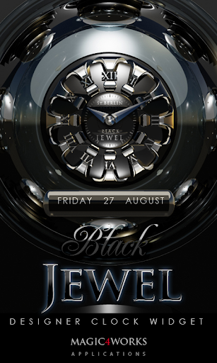 Jewel designer Clock Widget