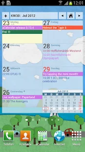 aCalendar+ Android Calendar - screenshot thumbnail