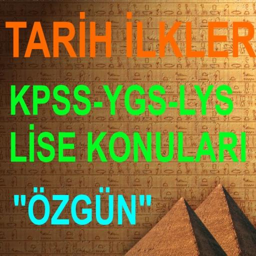 Tüm Tarih İlkler KPSS YGS LYS LOGO-APP點子