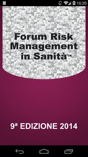 Forum Risk Management Sanità