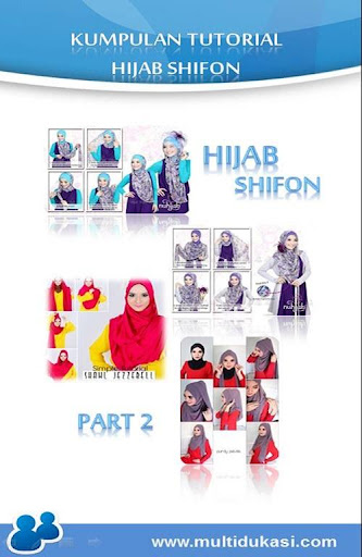 Tutorial Hijab Shifon 2
