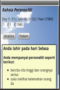 Rahsia Tarikh Lahir Android