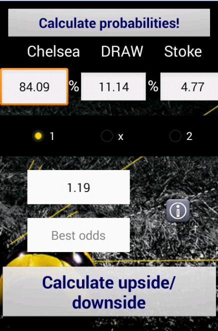 Betting Predictor Screen 3