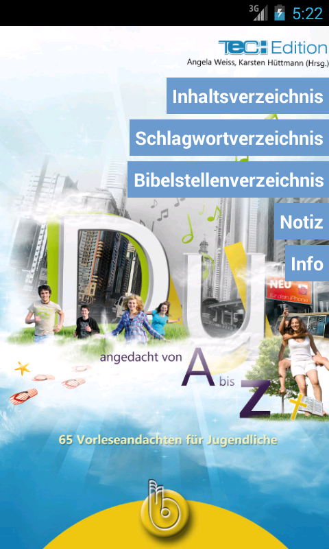 Du angedacht von A bis Z Screen 1