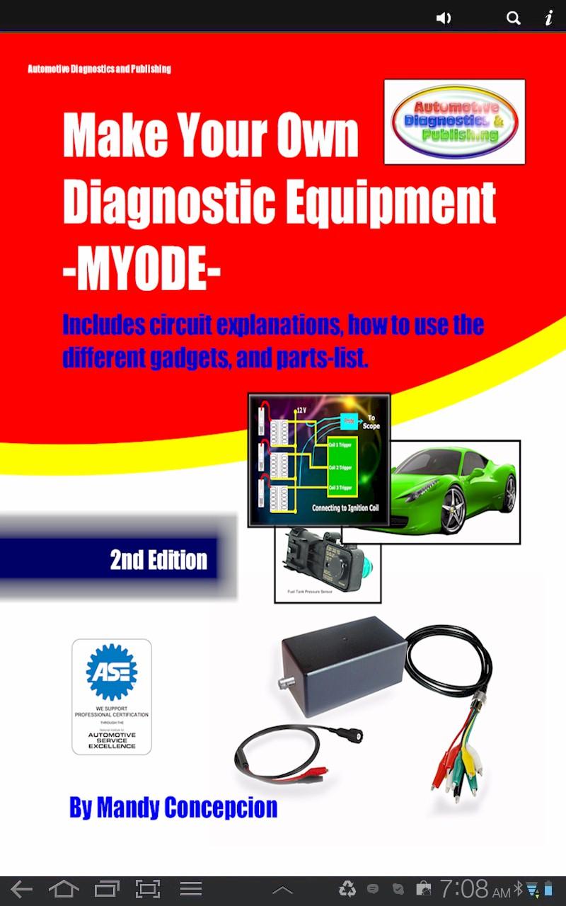 Android application Make Your Own Diagnostic Equip screenshort
