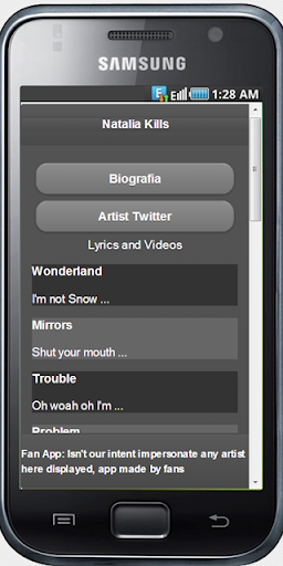 【免費娛樂App】Natalia Kills lyrics-APP點子