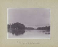 Kabelbrug over de Surinamerivier