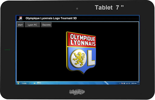 【免費運動App】Olympique Lyonnais Logo 3D-APP點子