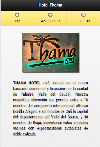 Vuelos Colombia Thama Hotel V2