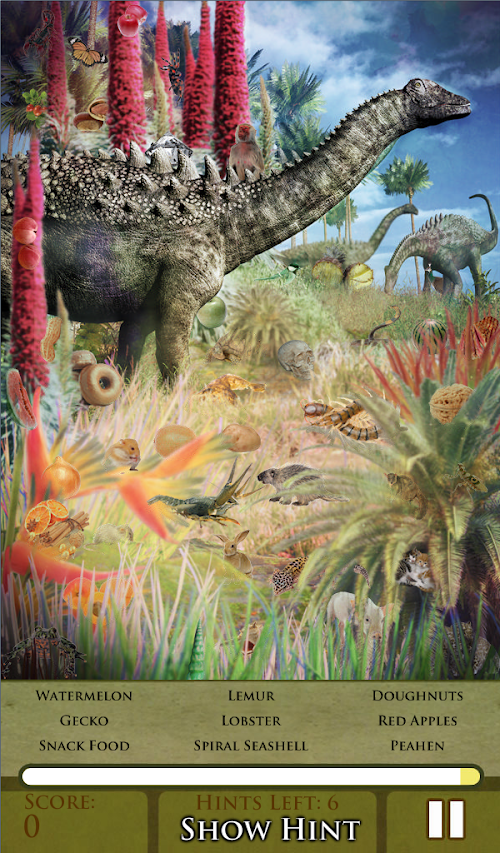 Android application Age of the Dinosaurs screenshort