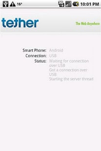 Tether for Android - Premium Screenshots 1