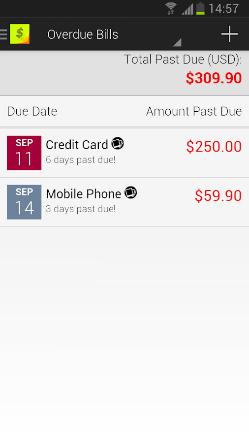 Bills Reminder Android Apps on Google Play