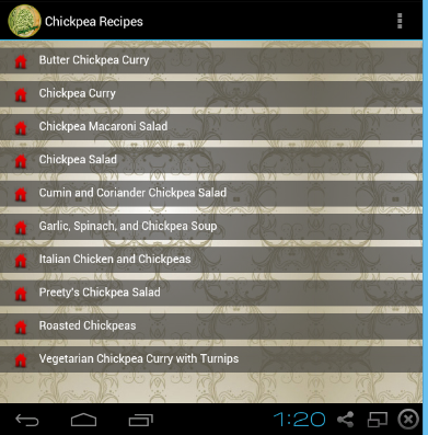 【免費生活App】Chickpea Recipes-APP點子
