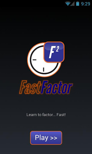 Fast Factor FREE -- Math Game