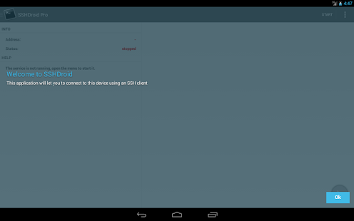 SSHDroid Screenshot
